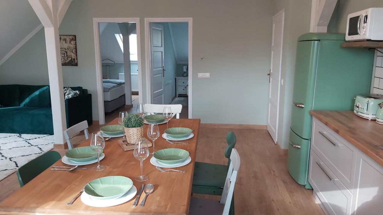 A Zoldbiciklis Haz Apartment Egerszalok Ngoại thất bức ảnh